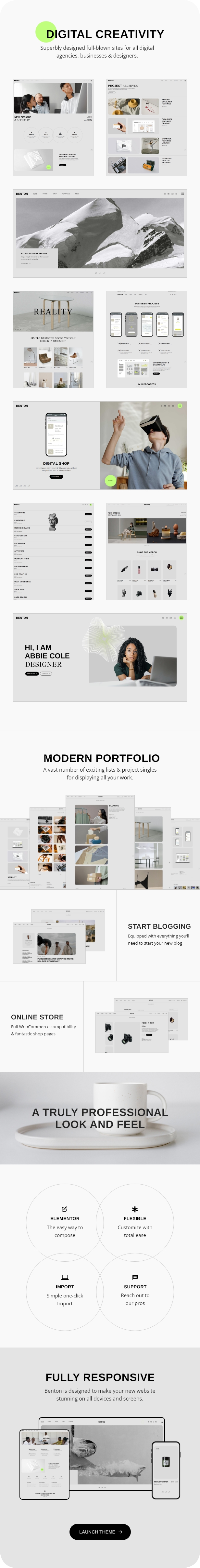 Benton - Digital Agency & Design Theme - 2